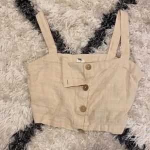 ROXY Cropped Tank Top